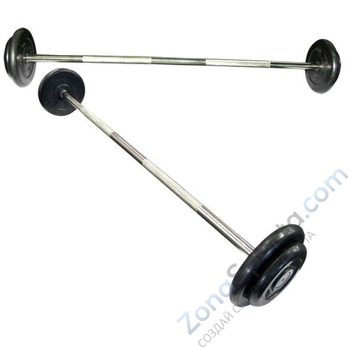 Штанга MB Barbell MB-BarMW-B27,5 женская неразборная