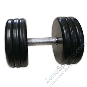 Гантель MB Barbell MB KL-34 неразборная (классик)