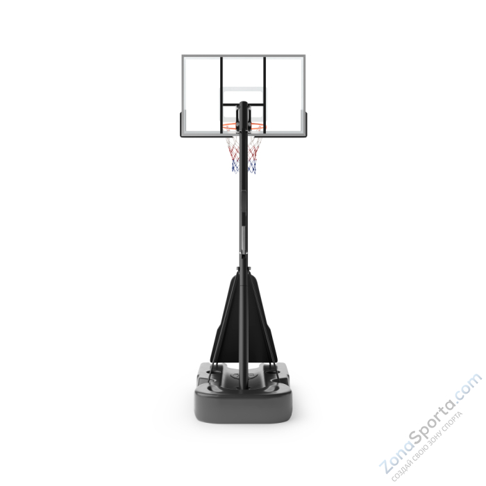 Баскетбольная стойка UNIX Line B-Stand-PC 49x33 R45 H240-305 см