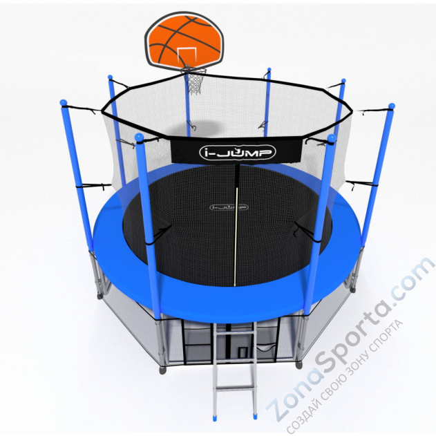 Батут i-Jump Basket 8ft blue