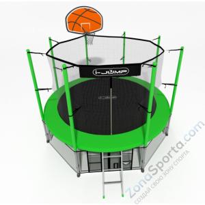 Батут i-Jump Basket 8ft green