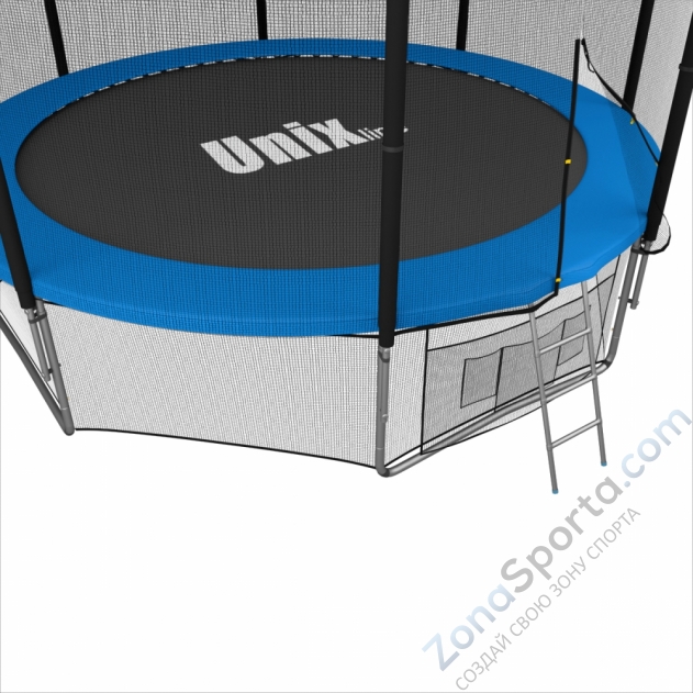 Батут Unix line 14 ft outside (Blue)