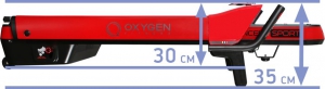 Беговая дорожка Oxygen M-Concept Sport (Red)