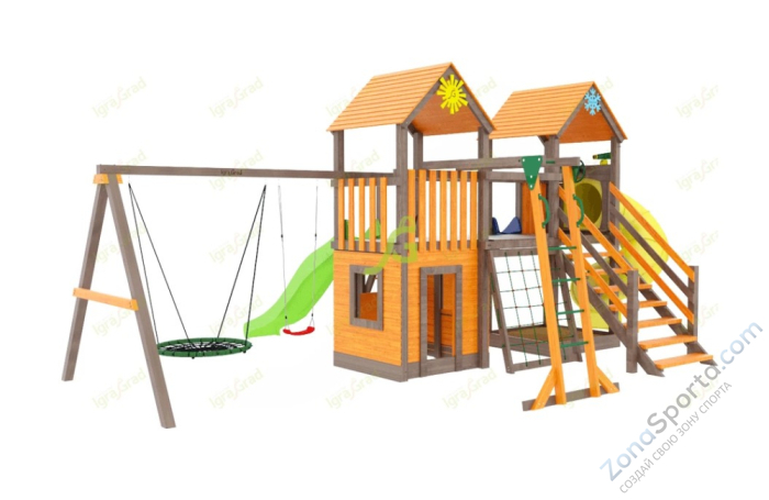 Детская площадка IgraGrad Комбо с трубой