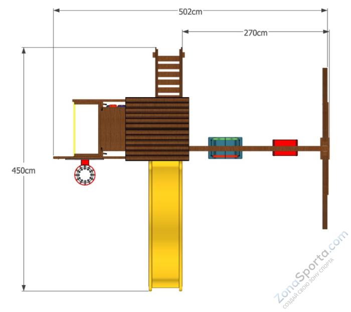 Детская площадка Космо 1