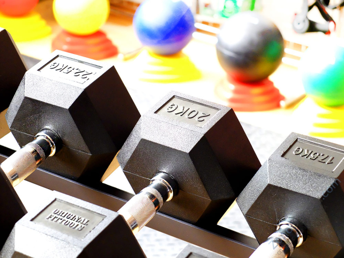 Гантель 22,5 кг гексагональная Original FitTools FT-HEX-22,5