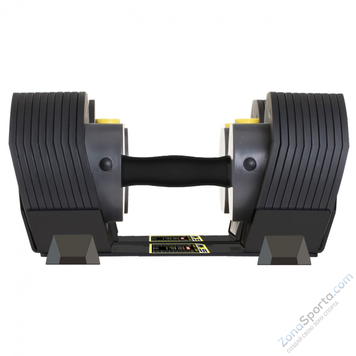 Гантели регулируемые MX Select MX55, вес 4.5-24.9 кг, 2 шт 