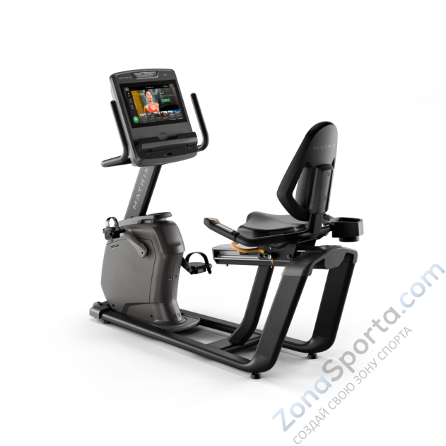 Горизонтальный велоэргометр Matrix Lifestyle с консолью Touch