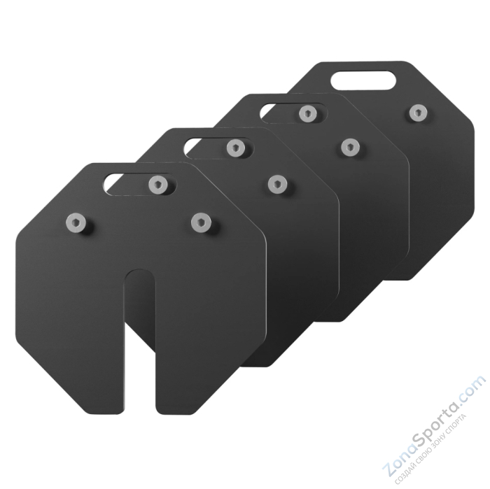 Комплект дисков Tunturi Rapid, 8 кг (4×2 кг)