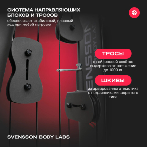 Силовой комплекс полукоммерческий Svensson Body Labs Rigel Plus Pro