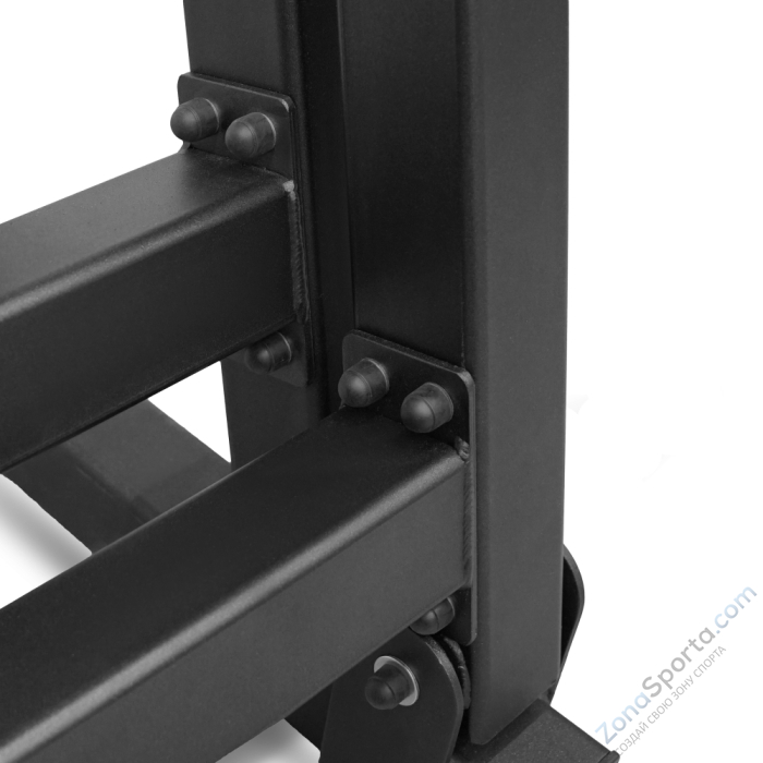 Скамья для жима лёжа с доводчиком, упором и подставкой для ног Bronze Gym Partner ML-901