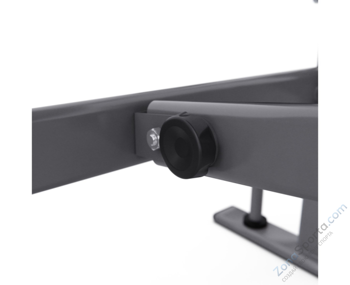 Скамья со стойками под штангу широкий хват, с партой для бицепса DFC D702 PRO