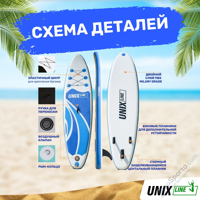 Sup-борд Unix Line Big Wave (320 cm)
